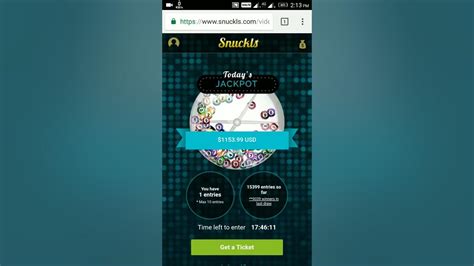 Snuckls : earn daily free from lottery .